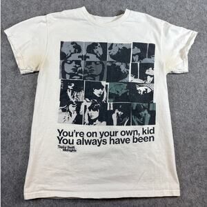 Taylor Swift Midnights Shirt Mens S White Black Album Concert Swiftie Eras Tour